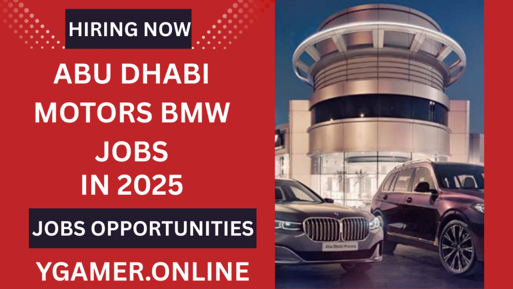 Abu Dhabi Motors BMW Jobs 2025